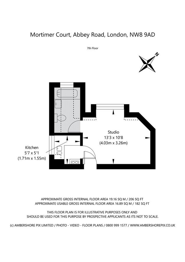 Квартира в Лондоне, Великобритания, 19 м² - фото 11