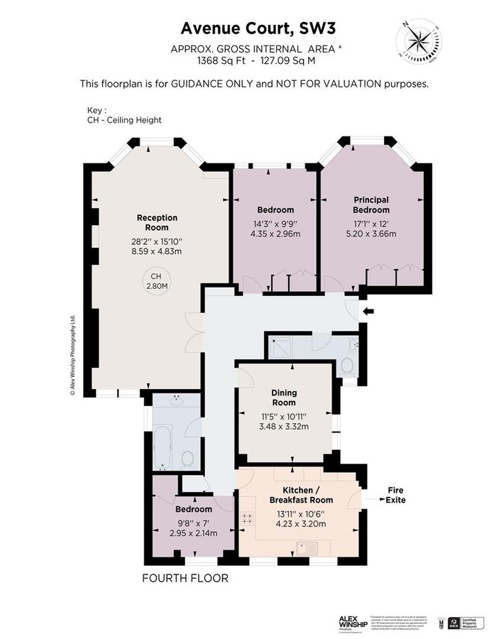 Квартира в Лондоне, Великобритания, 127 м² - фото 13