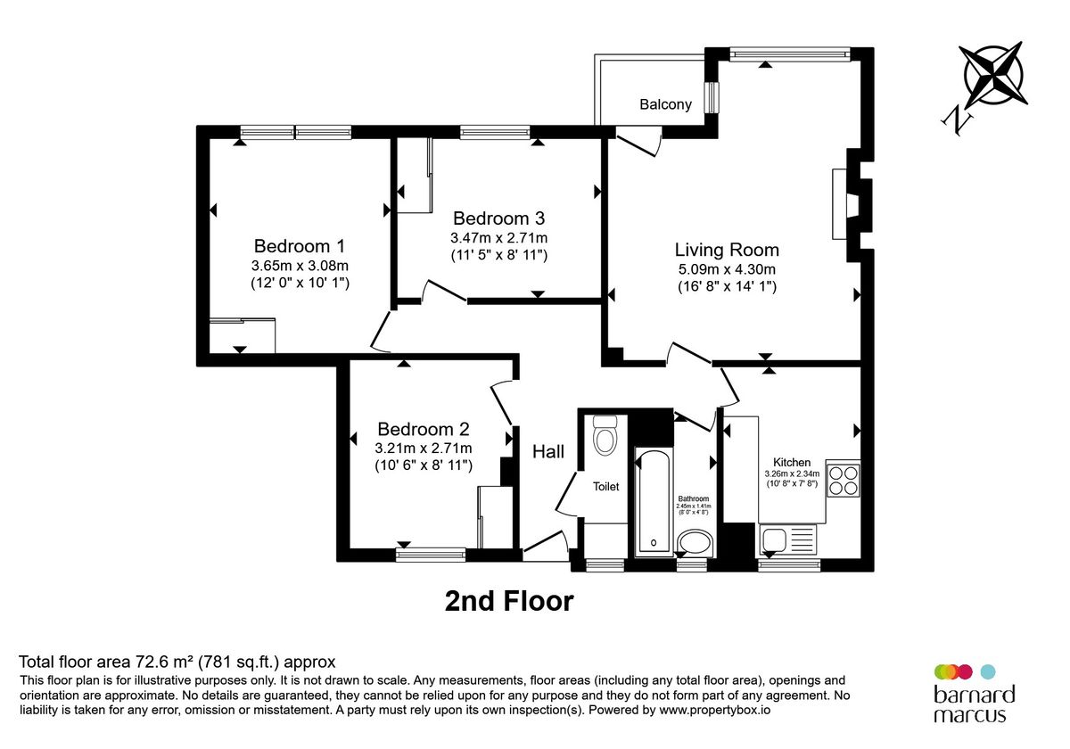 Квартира в Лондоне, Великобритания, 73 м² - фото 14