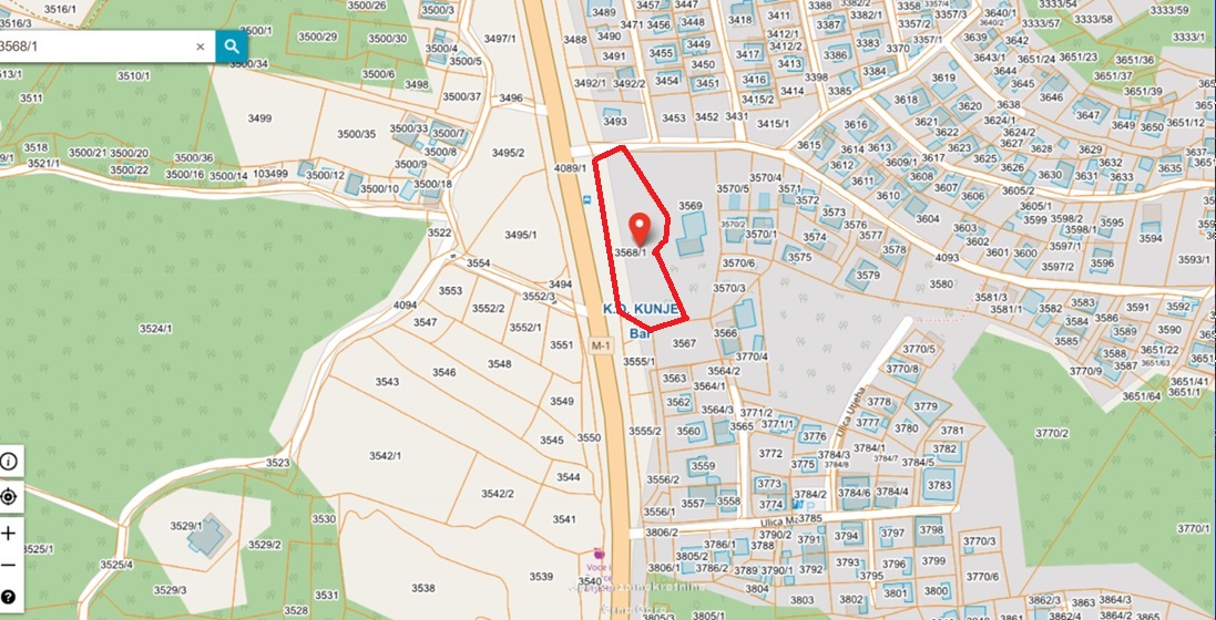 Земля в Утехе, Черногория, 2 237 м² - фото 6