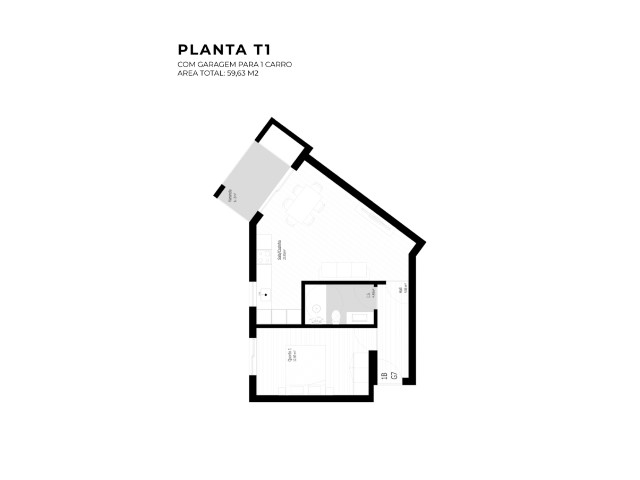 Квартира в Порту, Португалия, 59.63 м² - фото 14
