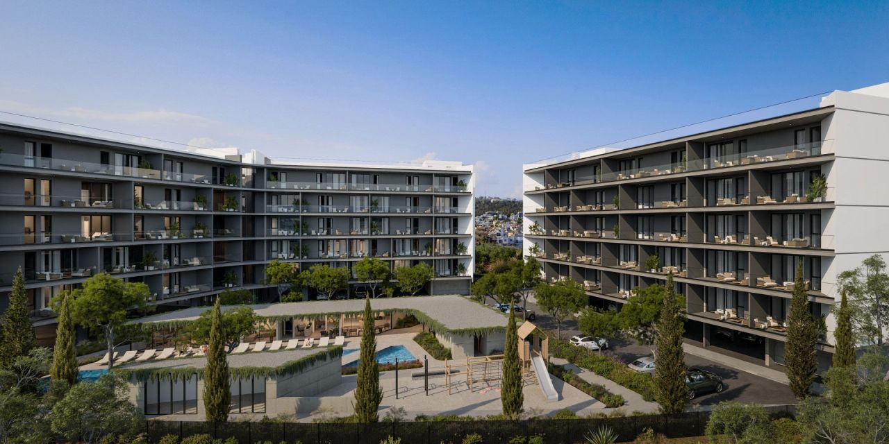 Апартаменты в Като-Полемидии, Кипр, 63 м² - фото 4