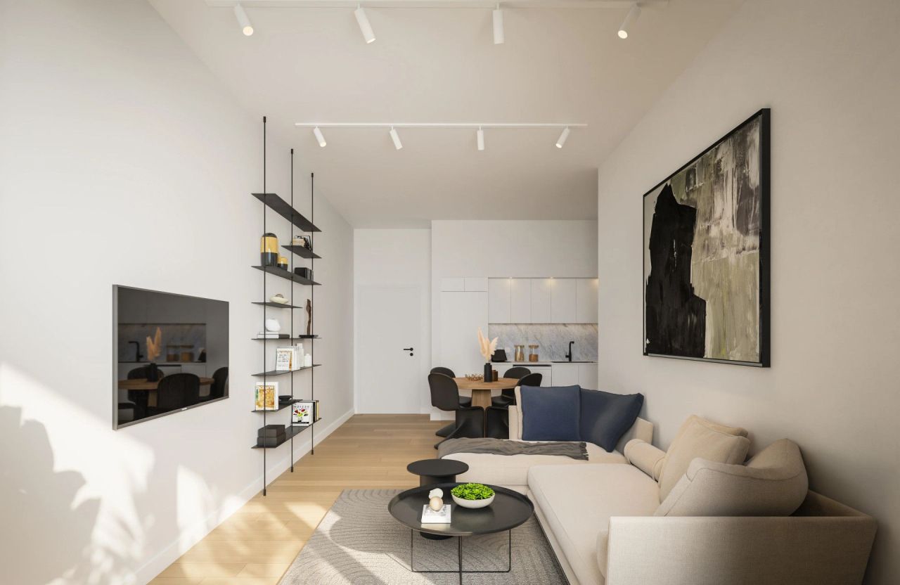 Апартаменты в Като-Полемидии, Кипр, 63 м² - фото 6