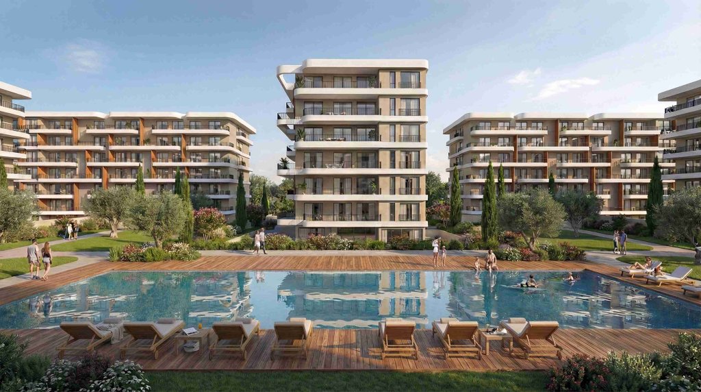 Апартаменты в Ларнаке, Кипр, 72.8 м² - фото 1