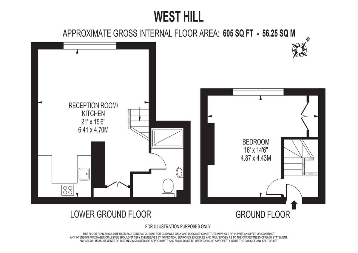 Квартира в Лондоне, Великобритания, 56 м² - фото 9