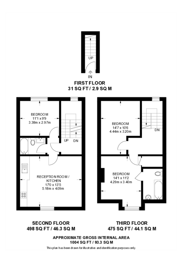 Квартира в Лондоне, Великобритания, 93 м² - фото 10