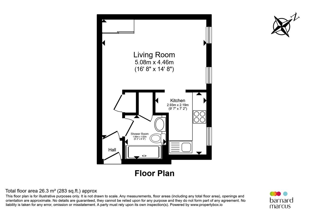 Квартира в Лондоне, Великобритания, 26 м² - фото 13