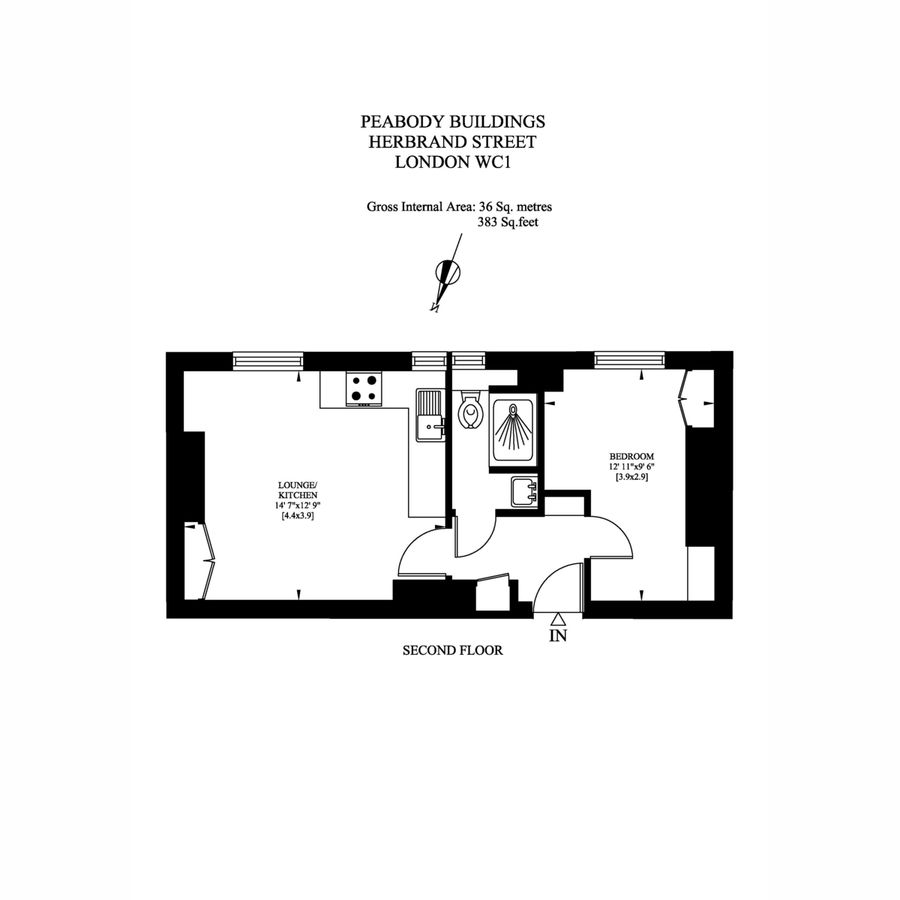 Квартира в Лондоне, Великобритания, 36 м² - фото 14