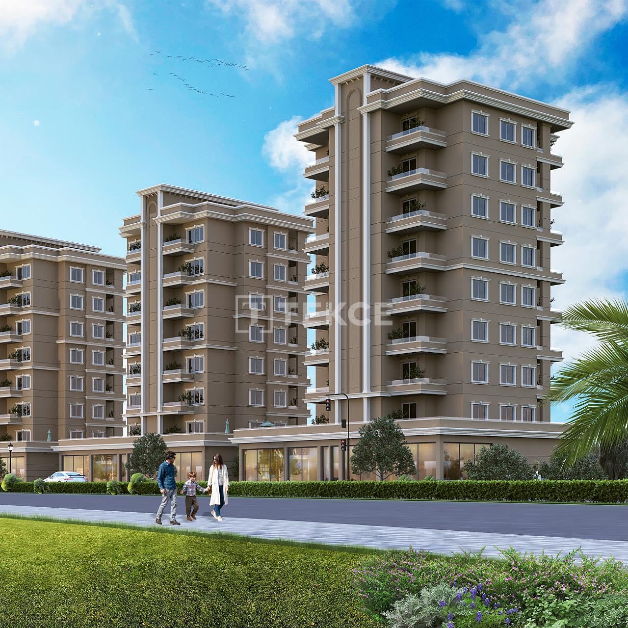 Апартаменты Мезитли, Турция, 97 м² - фото 1