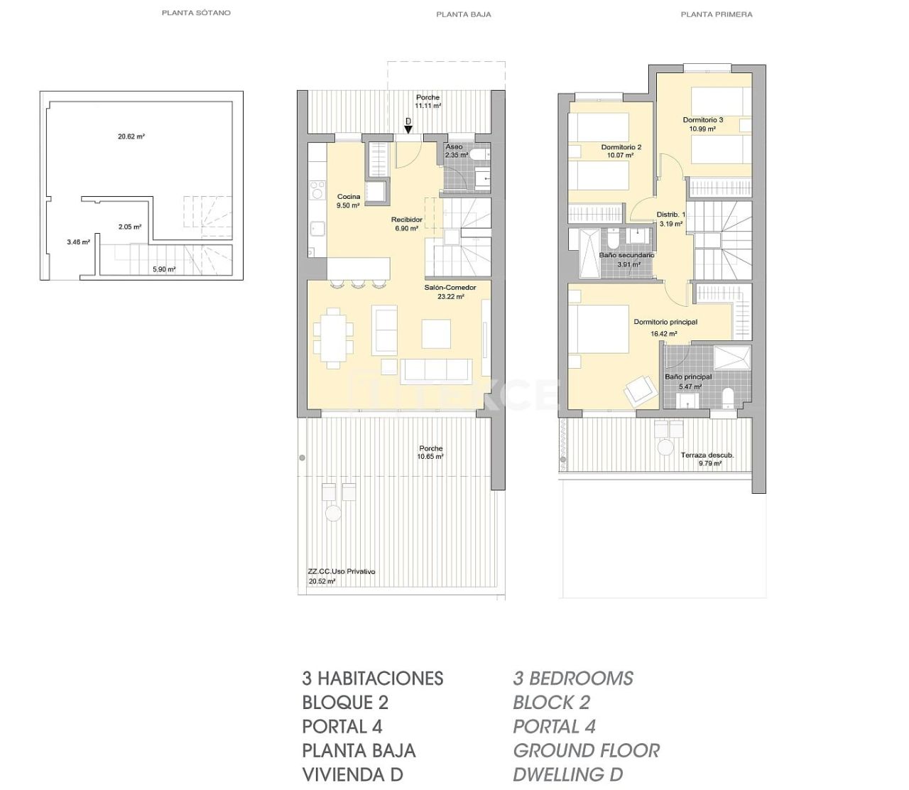 Апартаменты в Касаресе, Испания, 148 м² - фото 10