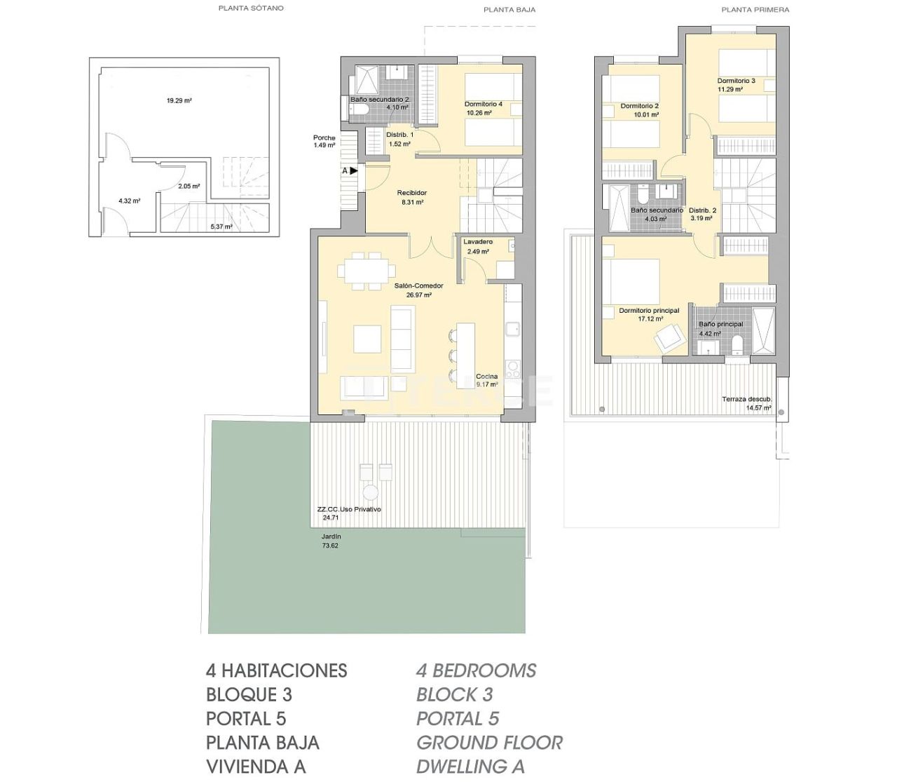 Апартаменты в Касаресе, Испания, 148 м² - фото 11