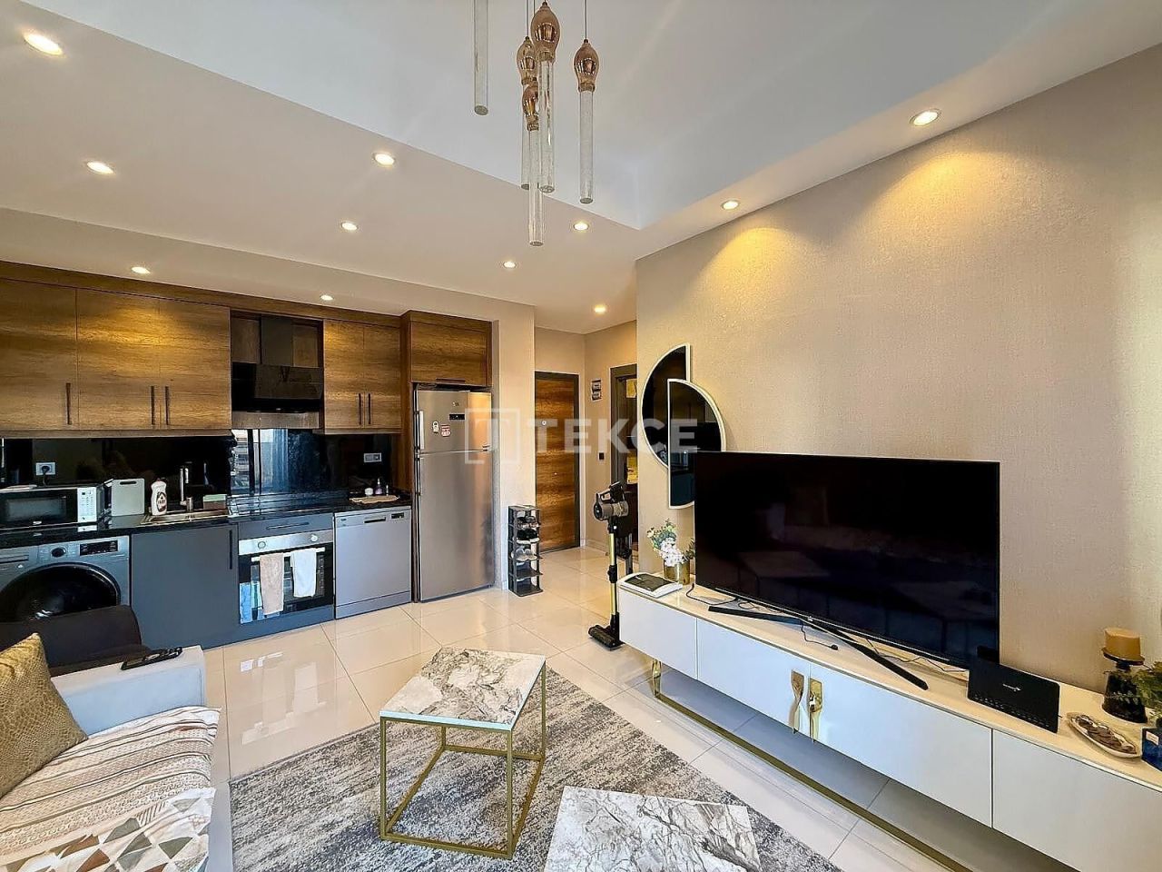 Апартаменты в Алании, Турция, 55 м² - фото 12