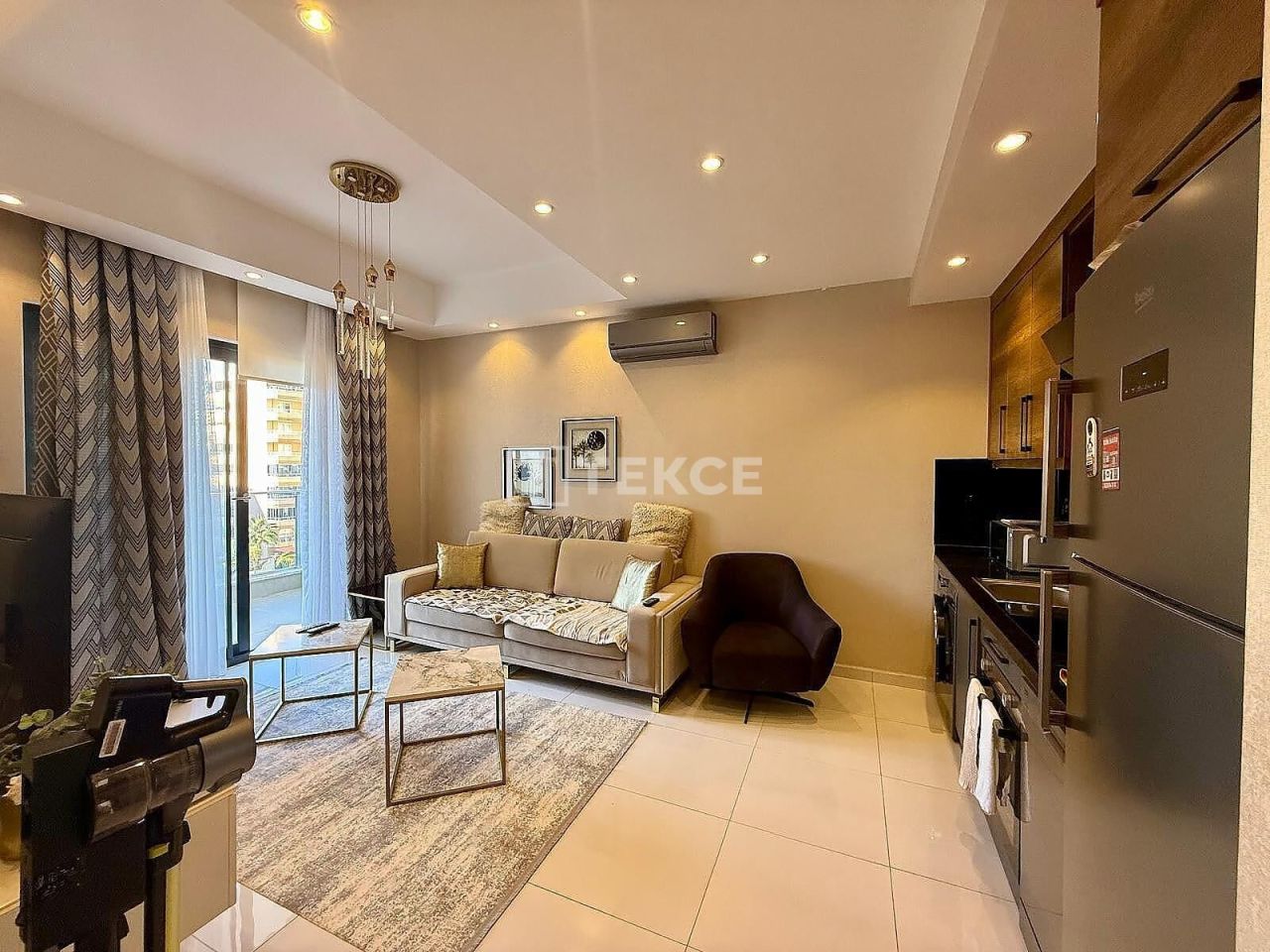 Апартаменты в Алании, Турция, 55 м² - фото 14