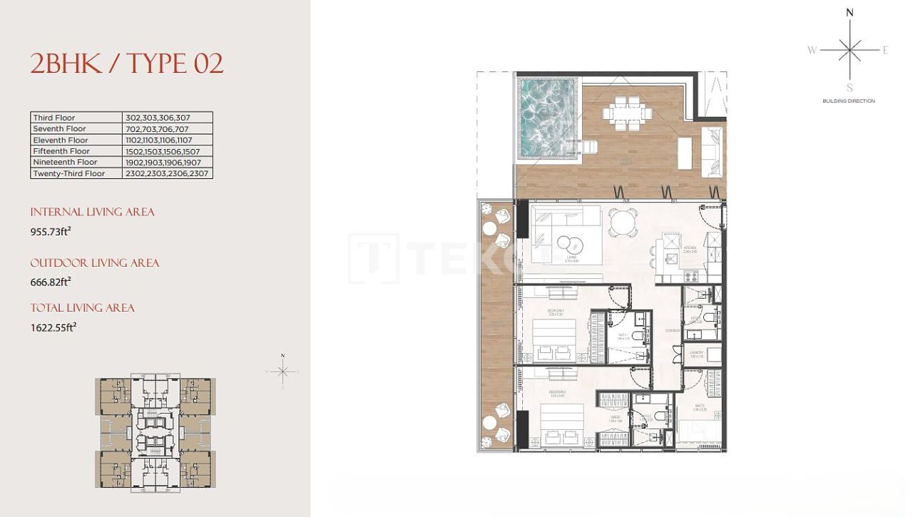 Апартаменты в Дубае, ОАЭ, 162 м² - фото 16