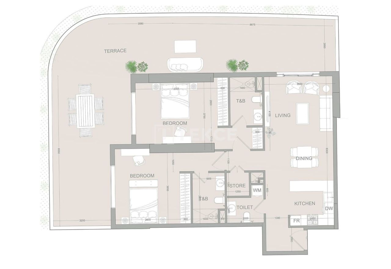 Апартаменты в Дубае, ОАЭ, 118 м² - фото 18
