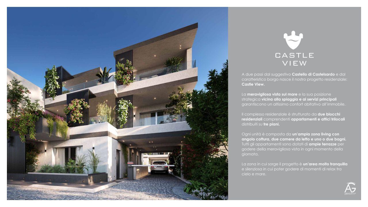 Апартаменты в Кастельсардо, Италия, 76 м² - фото 1