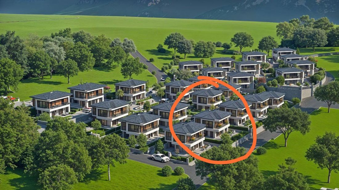 Вилла в Акбуке, Турция, 110 м² - фото 1