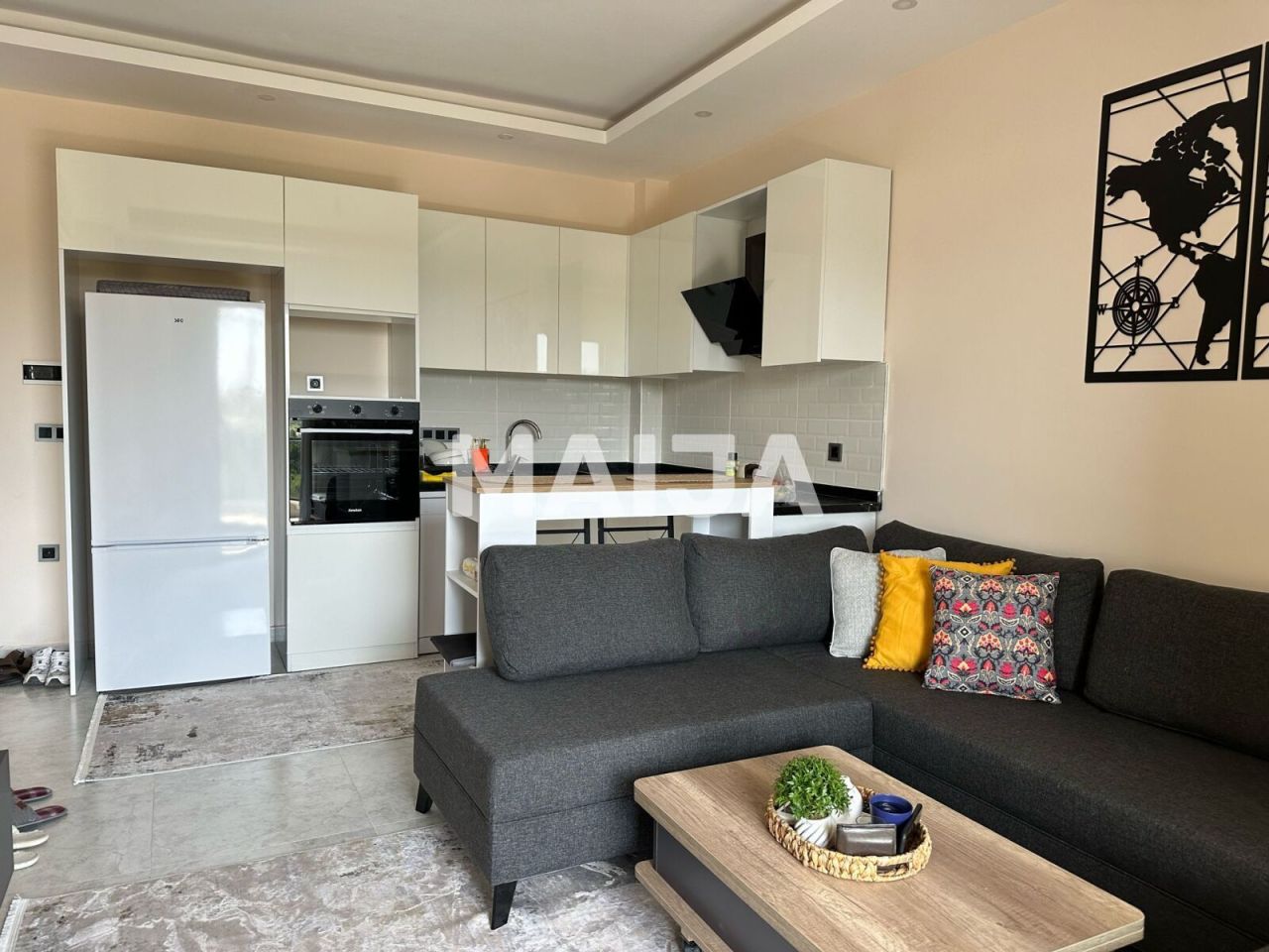 Апартаменты в Алании, Турция, 50 м² - фото 7