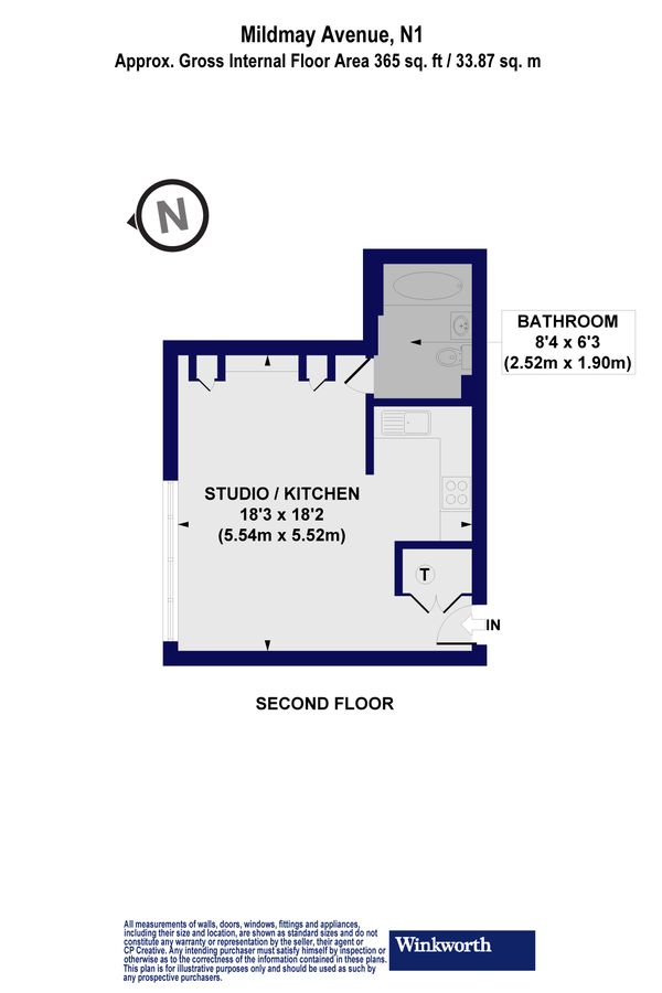 Квартира в Лондоне, Великобритания, 34 м² - фото 9