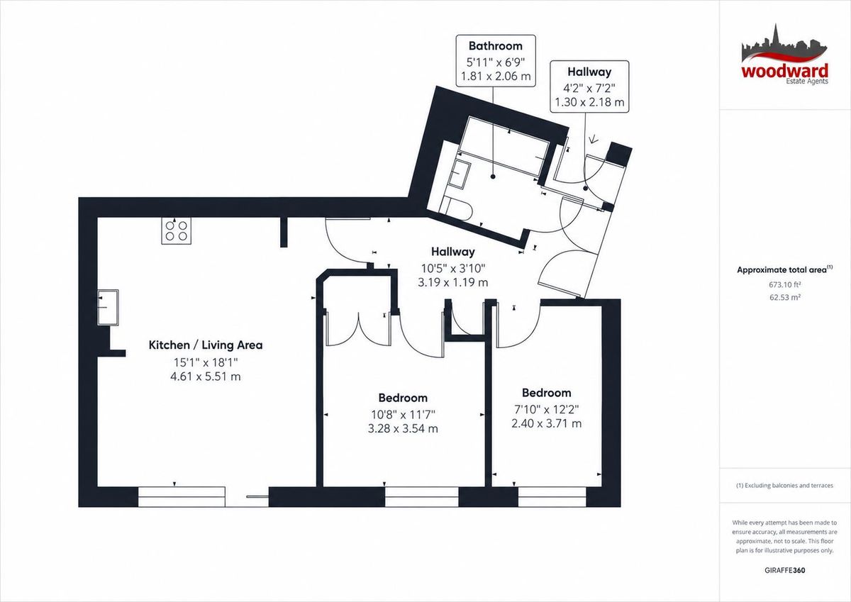 Квартира в Лондоне, Великобритания, 63 м² - фото 9