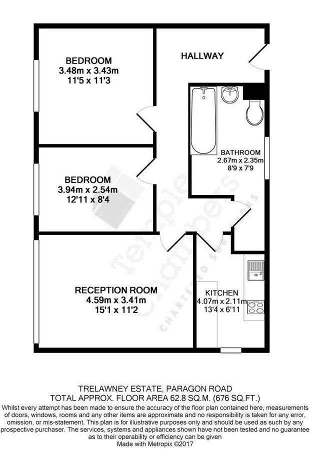 Квартира в Лондоне, Великобритания, 63 м² - фото 11