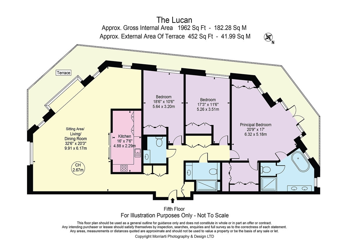 Квартира в Лондоне, Великобритания, 182 м² - фото 13