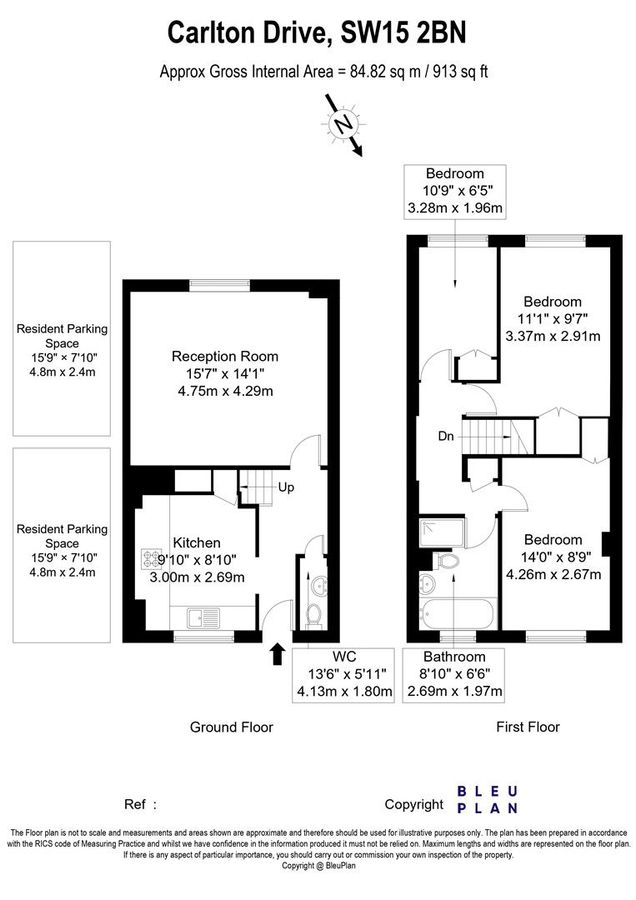 Квартира в Лондоне, Великобритания, 85 м² - фото 16
