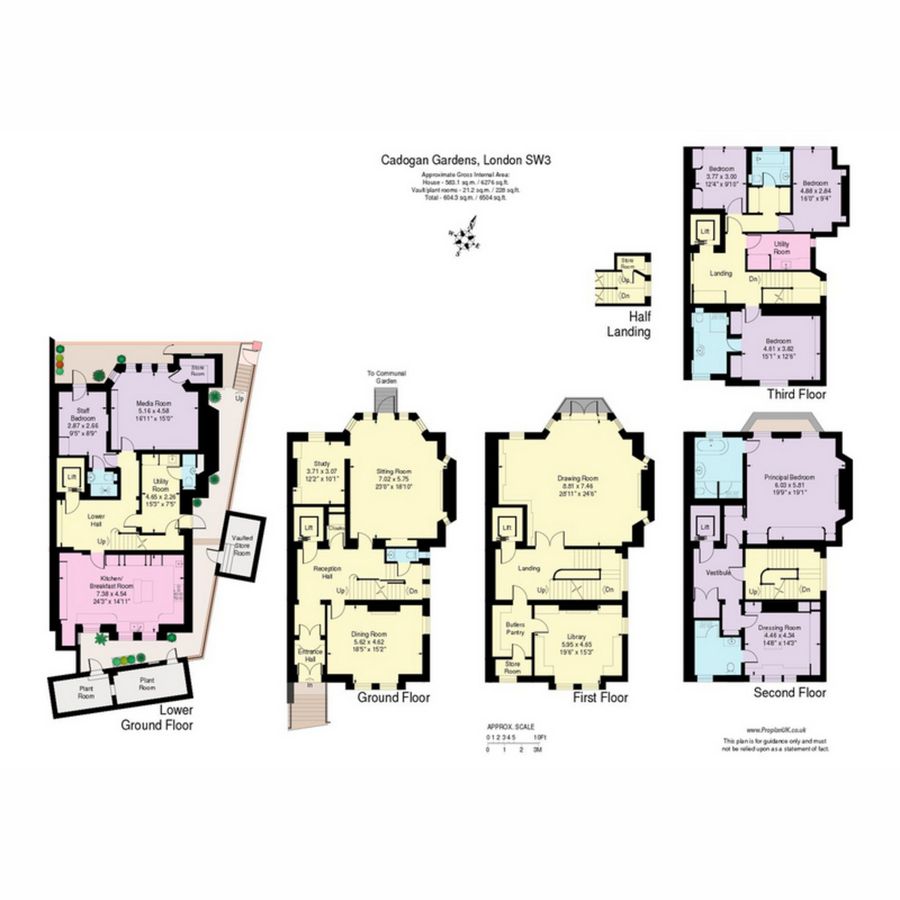 Квартира в Лондоне, Великобритания, 604 м² - фото 19