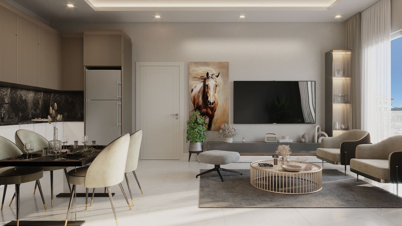 Квартира в Алании, Турция, 100 м² - фото 9
