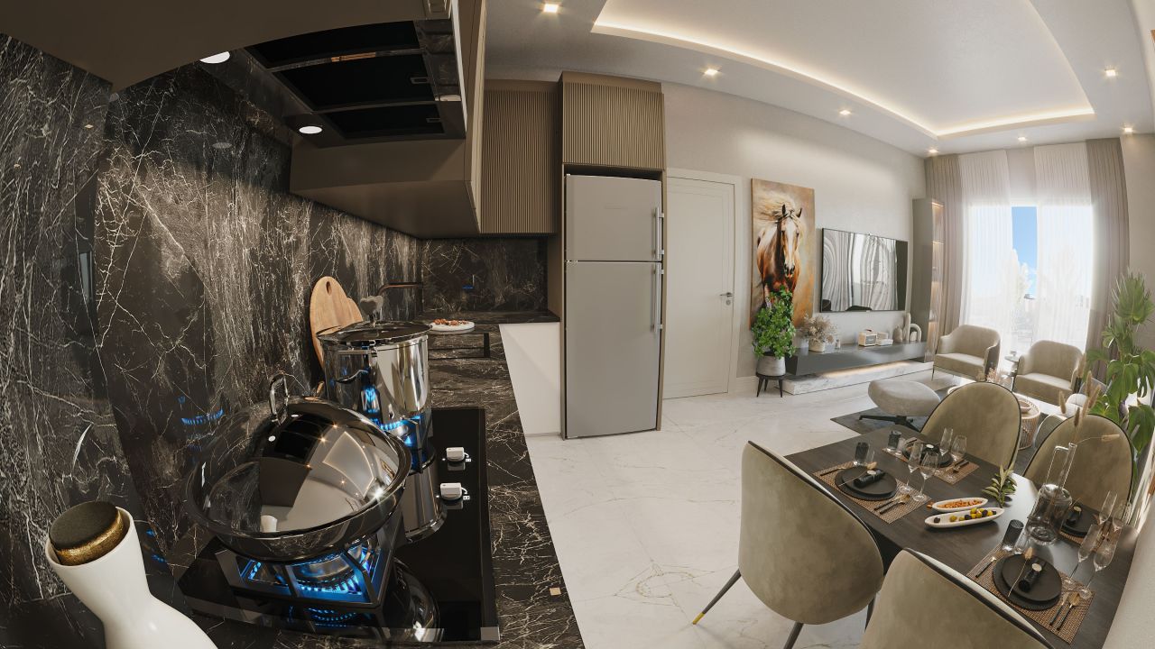 Квартира в Алании, Турция, 100 м² - фото 11