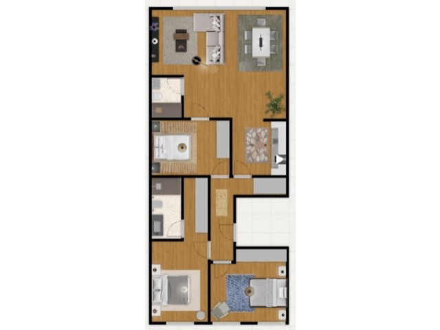 Квартира в Лиссабоне, Португалия, 72 м² - фото 13