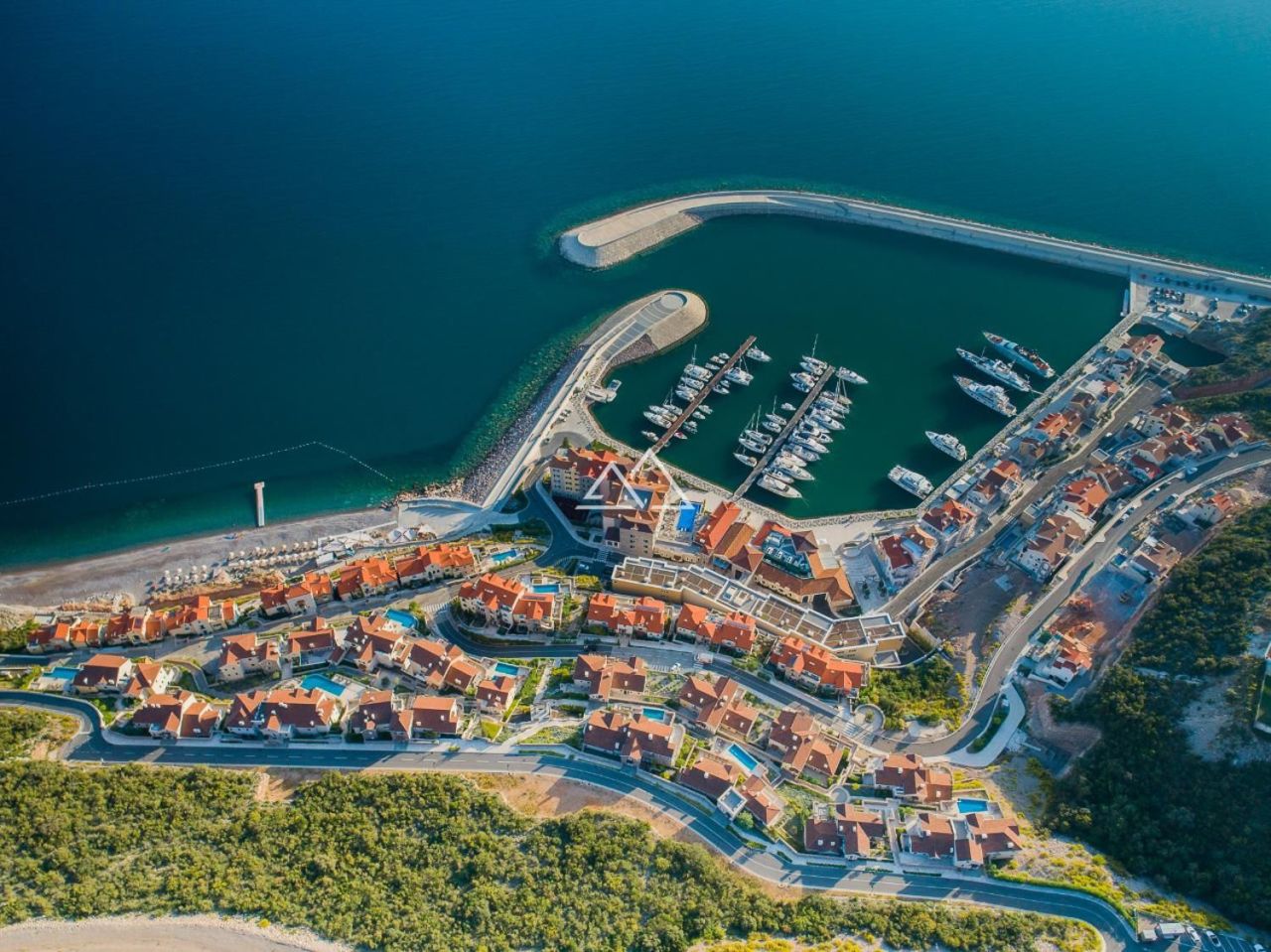 Апартаменты на полуострове Луштица, Черногория, 47 м² - фото 16