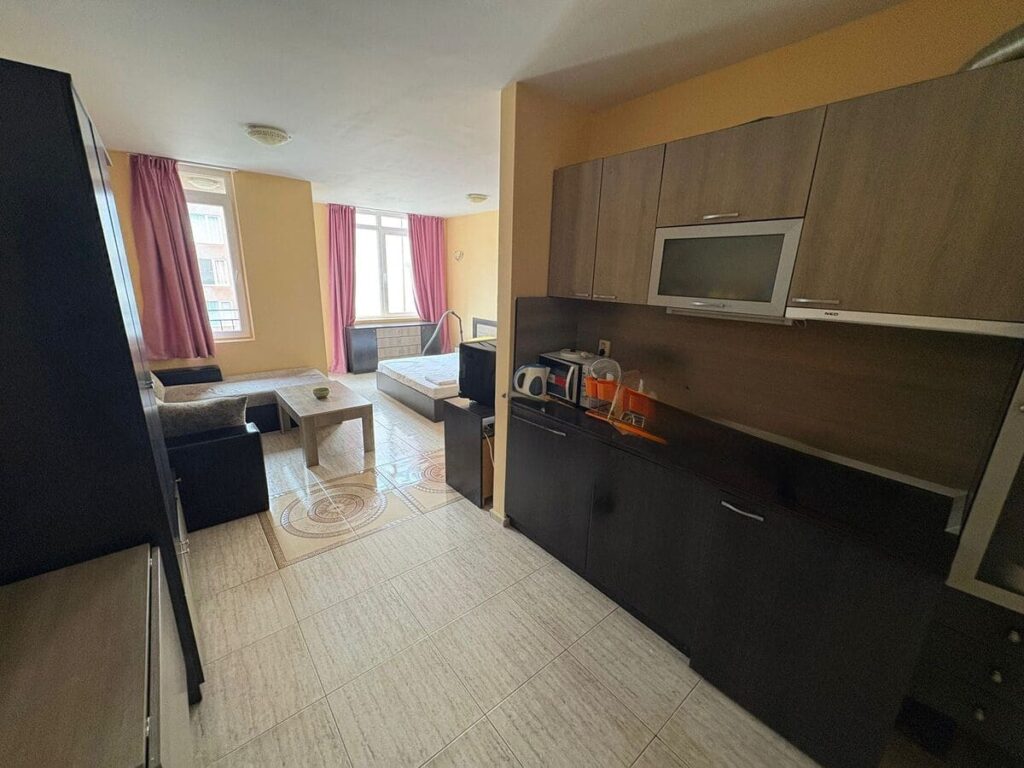 Студия на Солнечном берегу, Болгария, 42 м² - фото 5