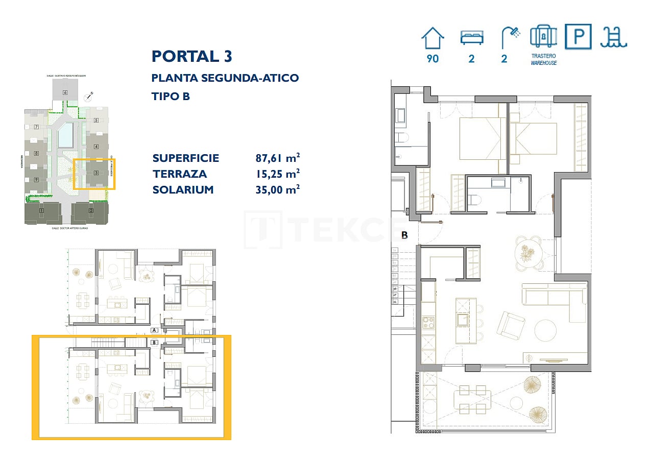 Апартаменты в Сан-Педро-дель-Пинатаре, Испания, 84 м² - фото 14