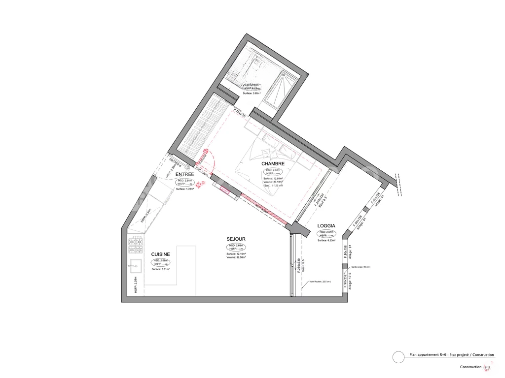 Квартира в Фонвьее, Монако, 62 м² - фото 7