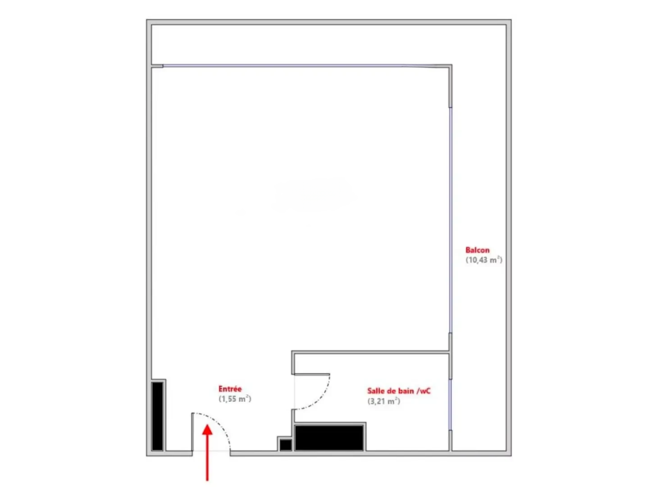 Квартира в Каннах, Франция, 20 м² - фото 10