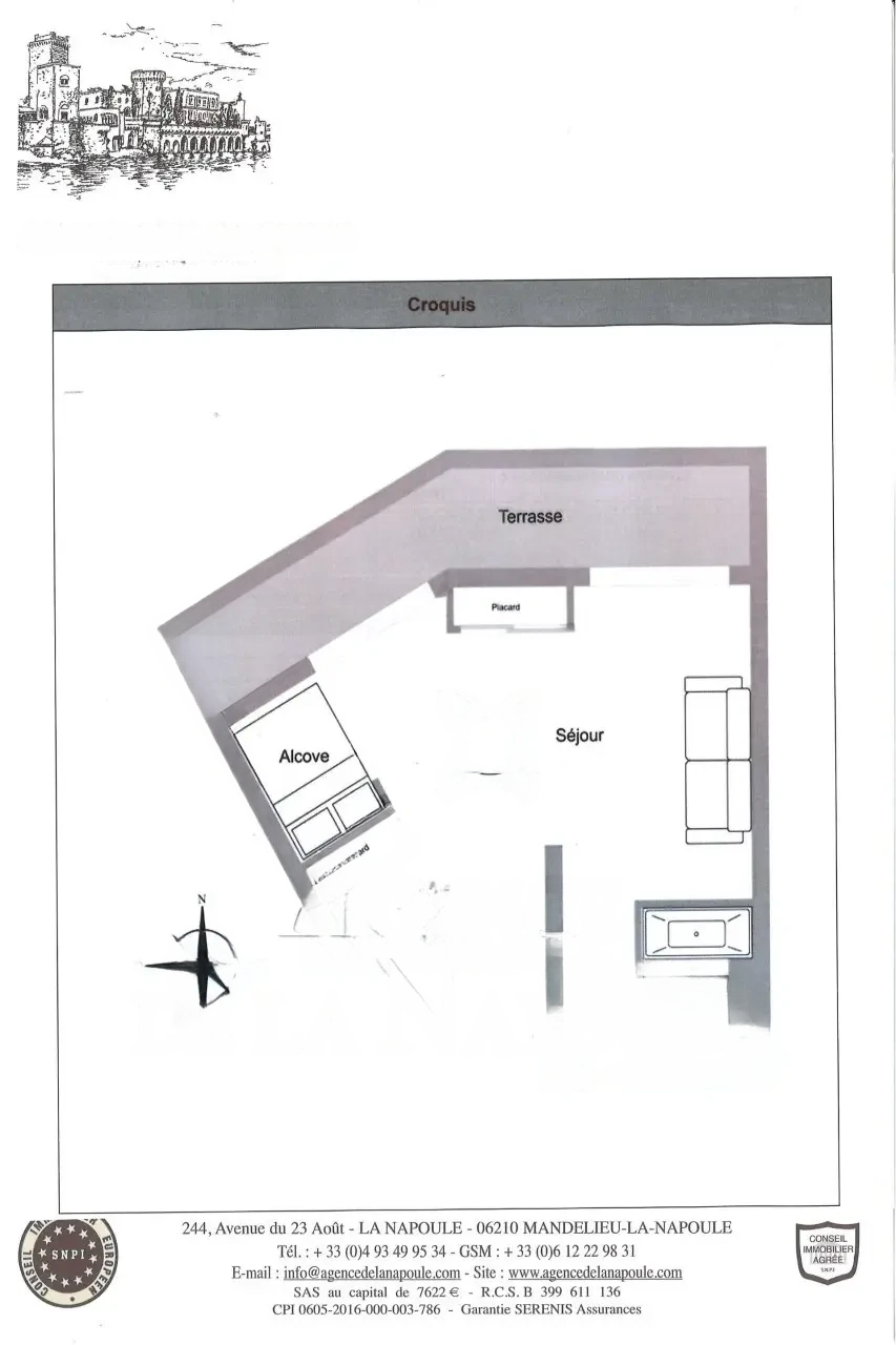 Квартира в Каннах, Франция, 31 м² - фото 10