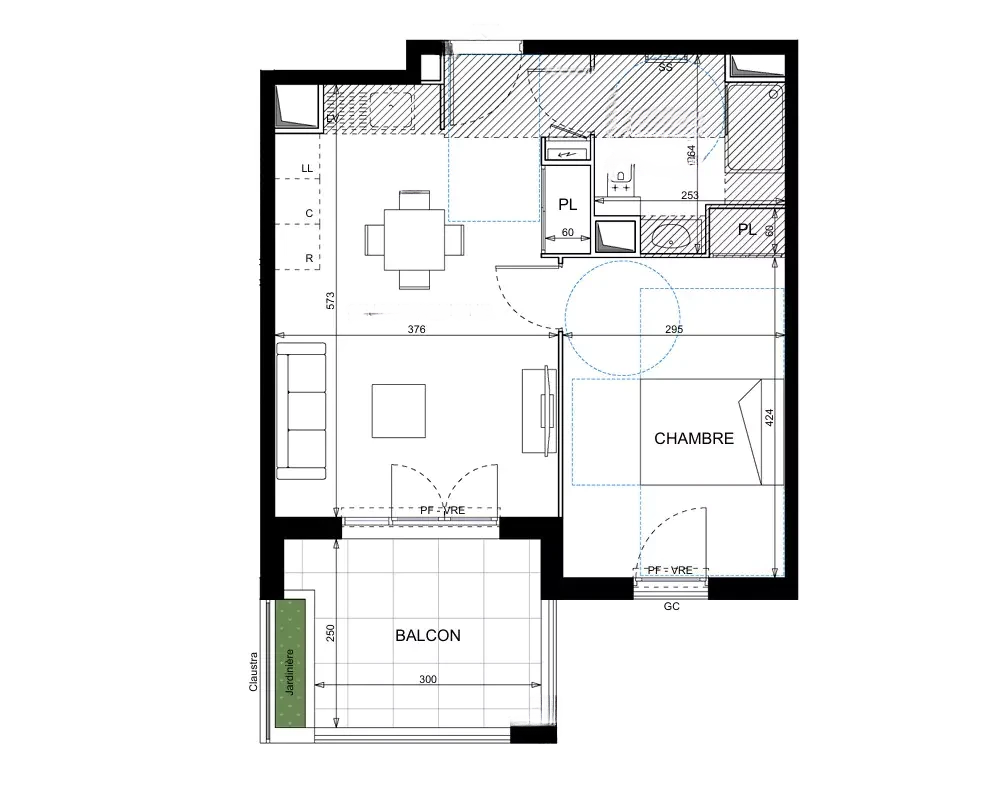 Квартира в Каннах, Франция, 41 м² - фото 11