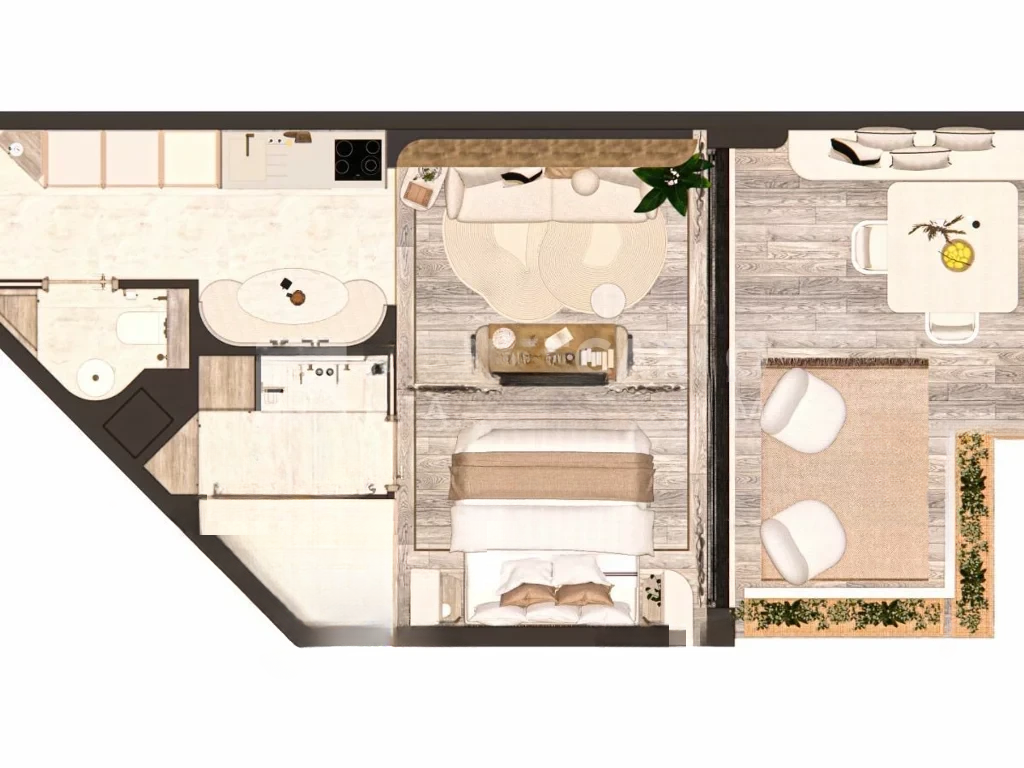 Квартира в Сен-Романе, Монако, 59 м² - фото 11