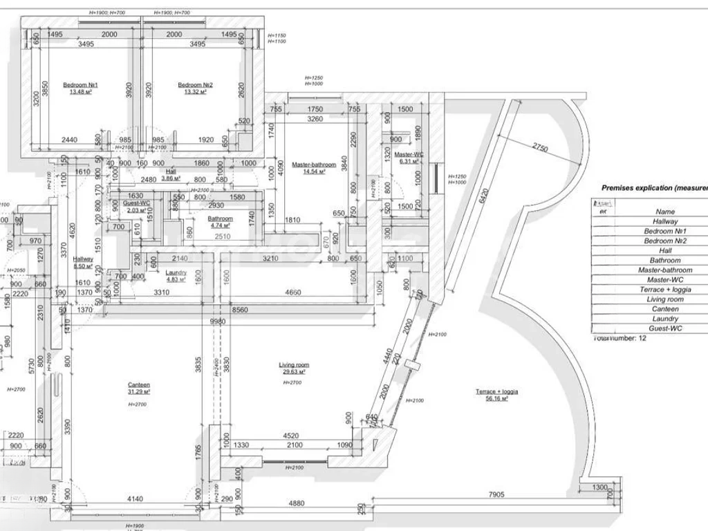Квартира в Сен-Романе, Монако, 291 м² - фото 13