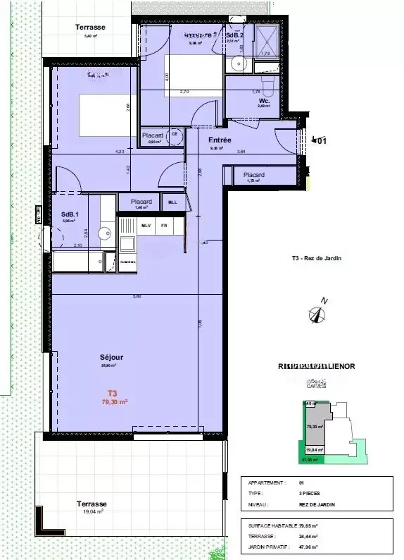Квартира в Каннах, Франция, 80 м² - фото 12