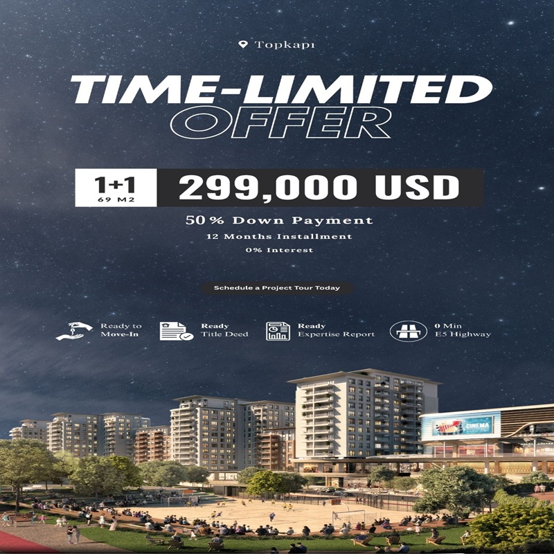Апартаменты в Стамбуле, Турция, 70 м² - фото 1