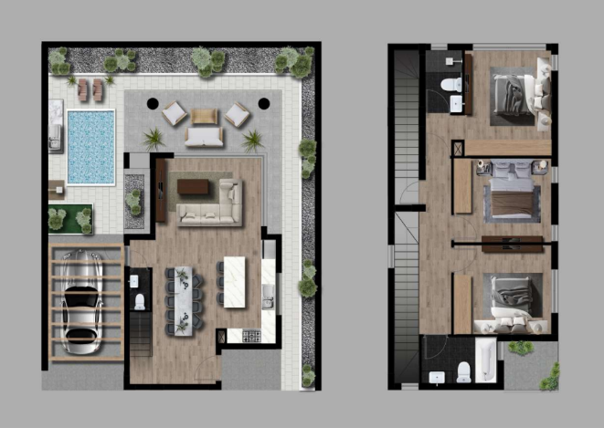 Вилла в Протарасе, Кипр, 132 м² - фото 1