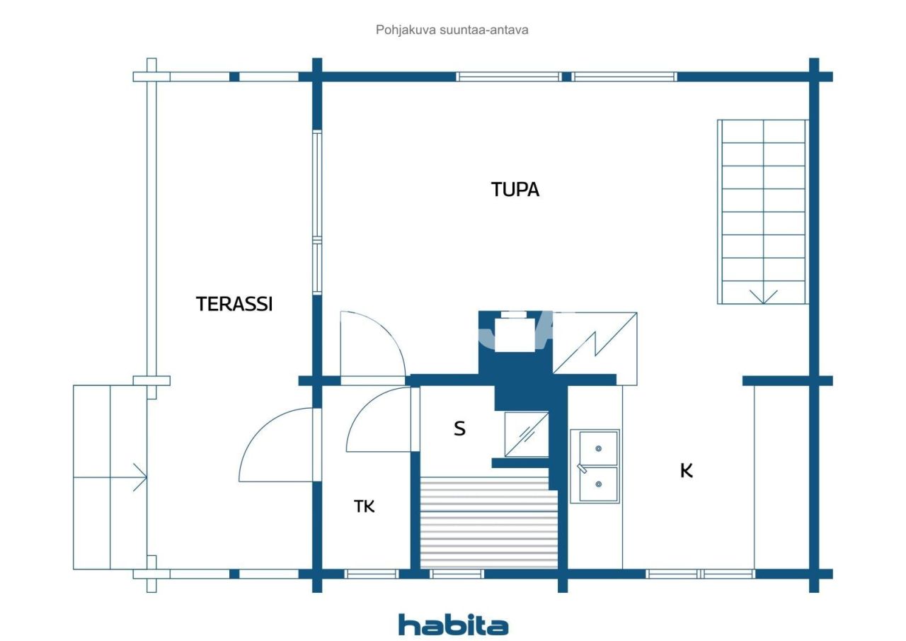 Коттедж в Рованиеми, Финляндия, 28 м² - фото 2