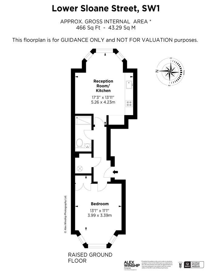 Квартира в Лондоне, Великобритания, 43 м² - фото 9