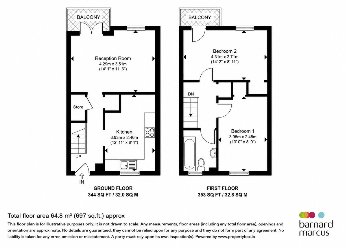 Квартира в Лондоне, Великобритания, 33 м² - фото 10
