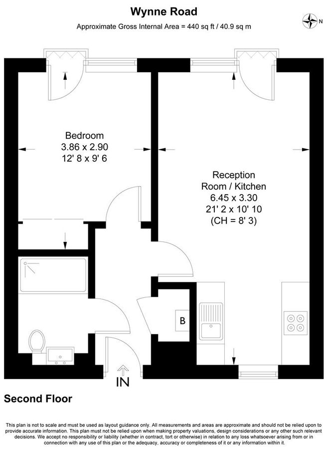 Квартира в Лондоне, Великобритания, 41 м² - фото 13
