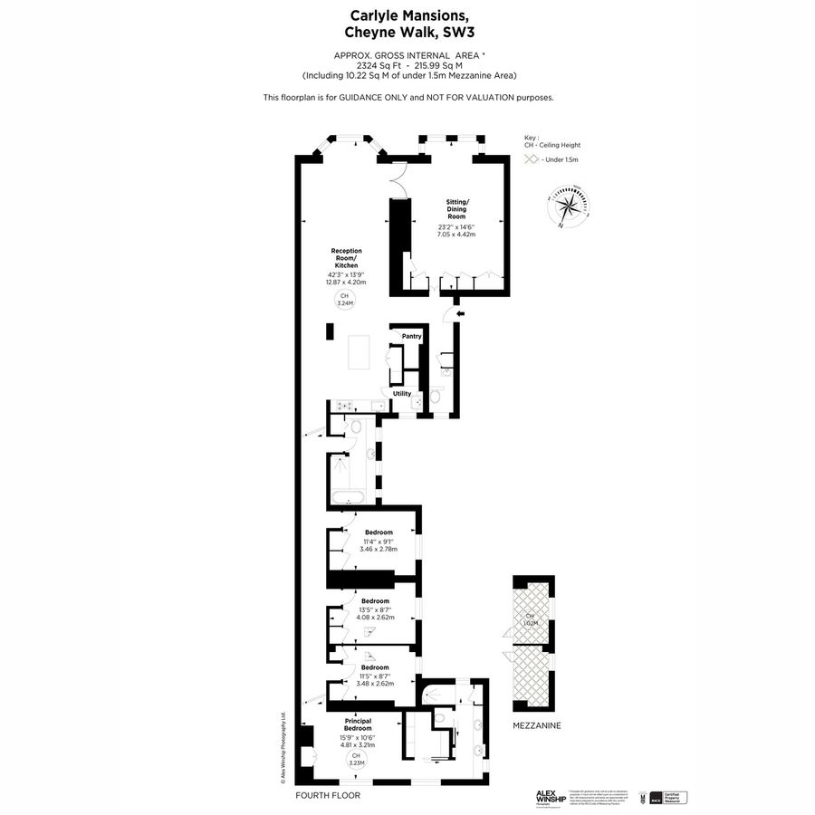 Квартира в Лондоне, Великобритания, 221 м² - фото 15