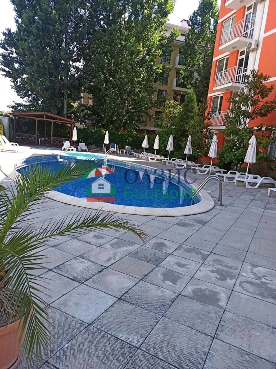 Апартаменты на Солнечном берегу, Болгария, 30 м² - фото 9
