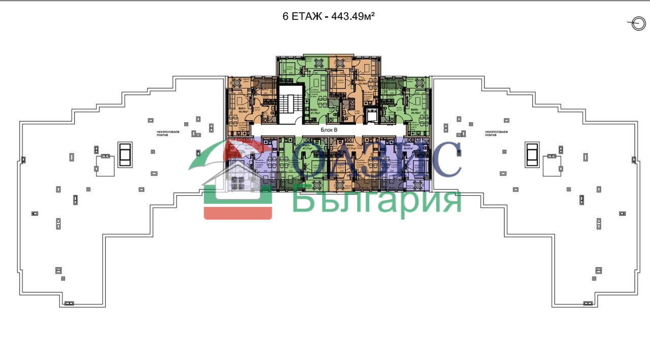 Апартаменты в Равде, Болгария, 54.8 м² - фото 15